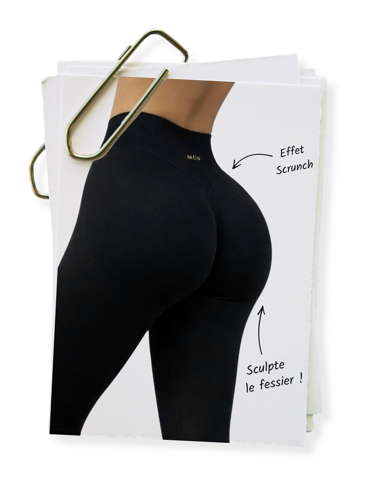 Form Leggings - Noir
