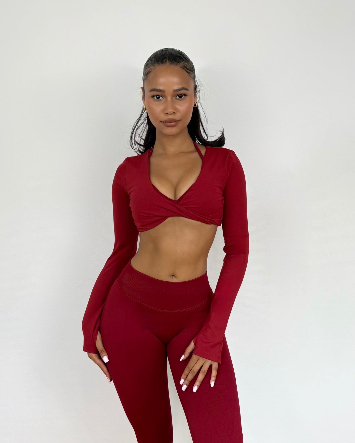 Form Leggings - Rouge