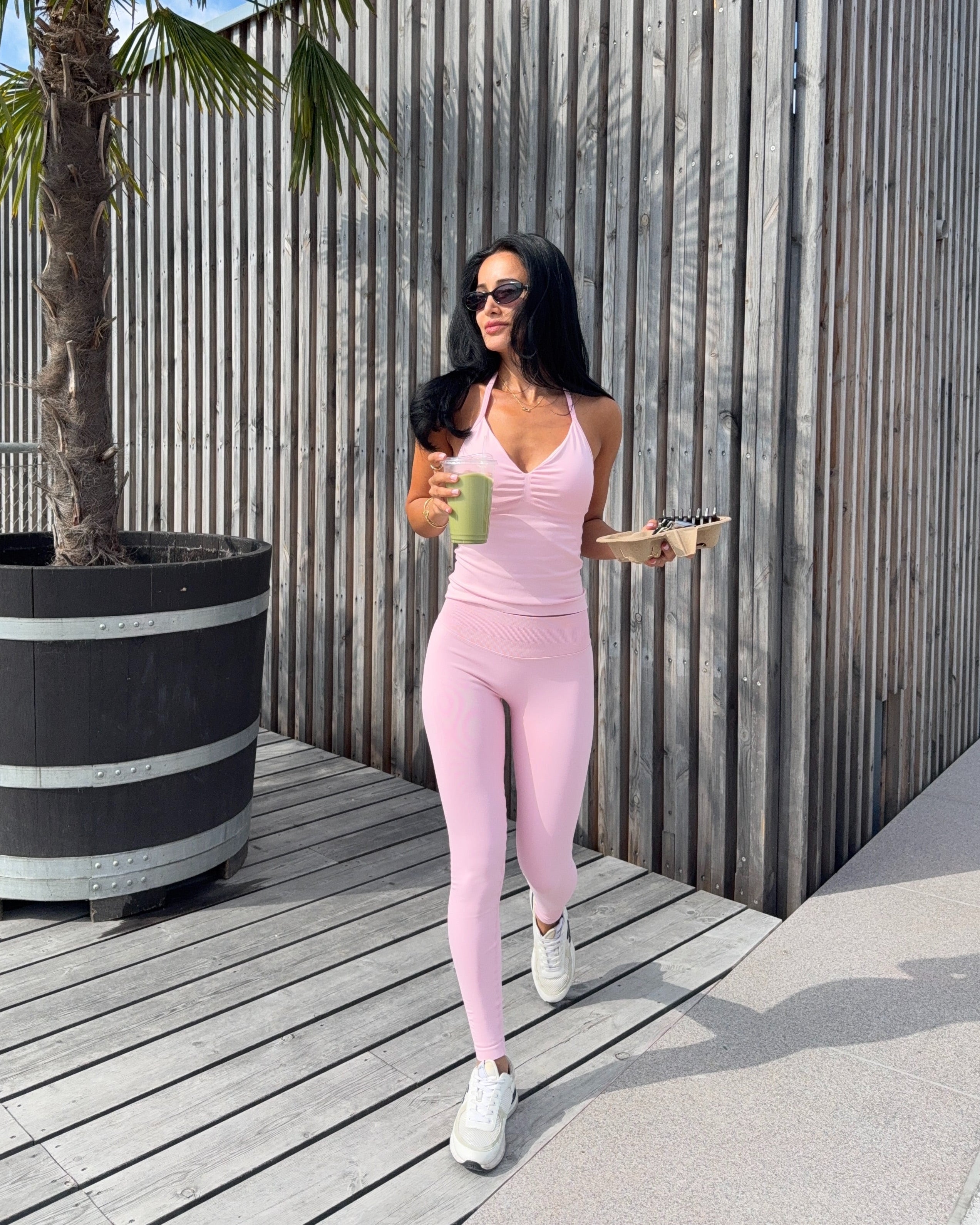 Form Leggings - Rose