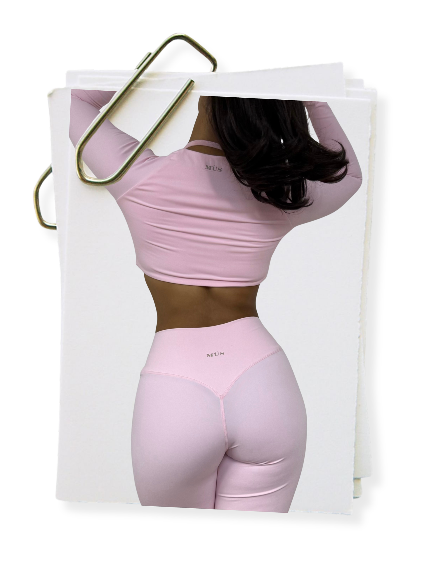 Comfy Form Top - Rose