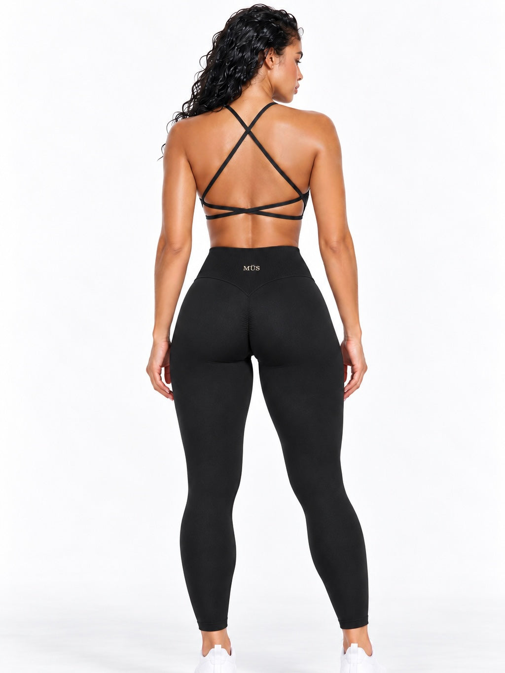 Leggings Form - Taille haute - Noir