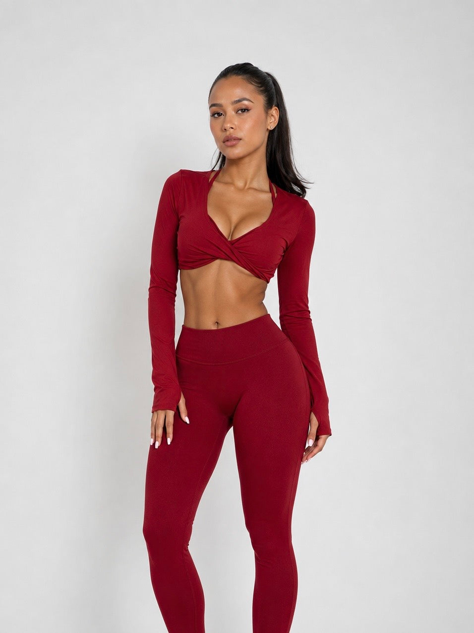 Form Top Long - Red