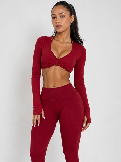 Form Leggings - Red