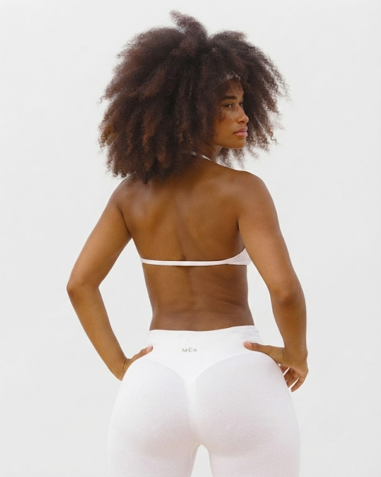 Form Crop - Blanc