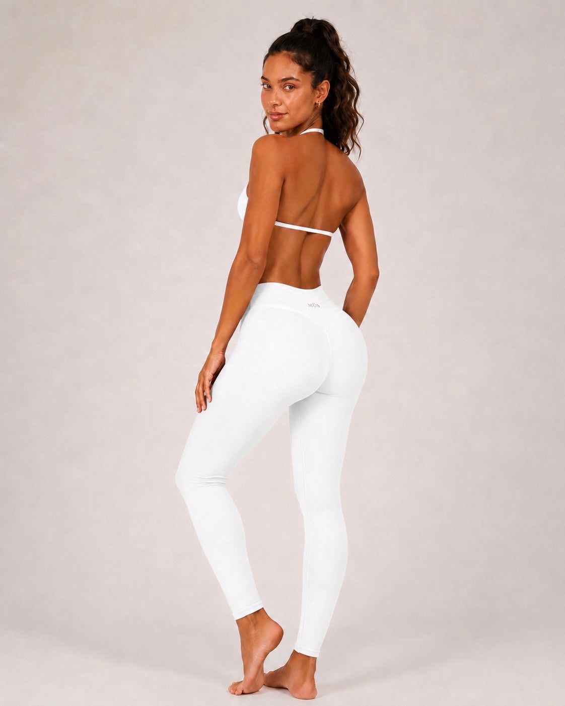 Form Leggings - Blanc