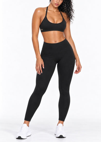Leggings Form - Taille haute - Noir