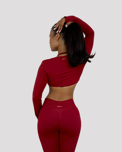 Form Top Long - Red