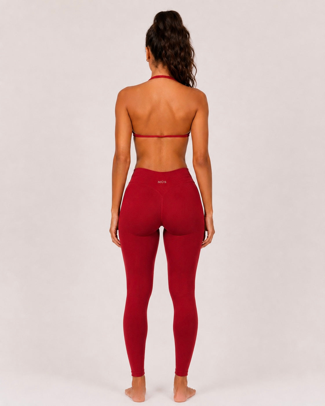 Form Leggings - Red