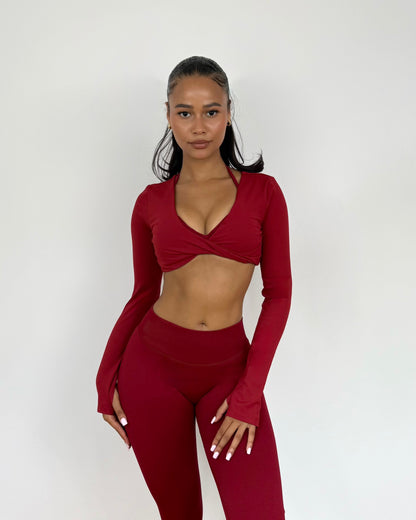 Form Leggings - Rouge