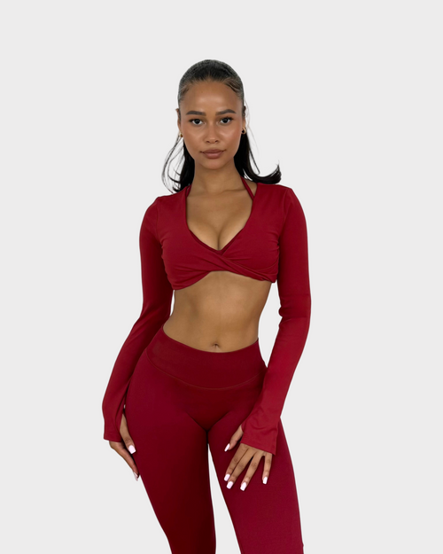 Form Top Long - Red