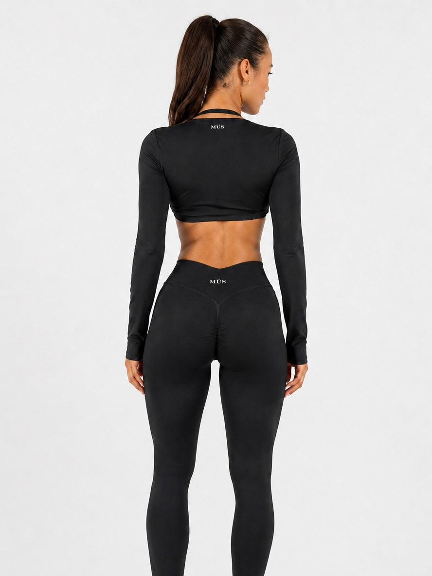 Comfy Form Top - Noir