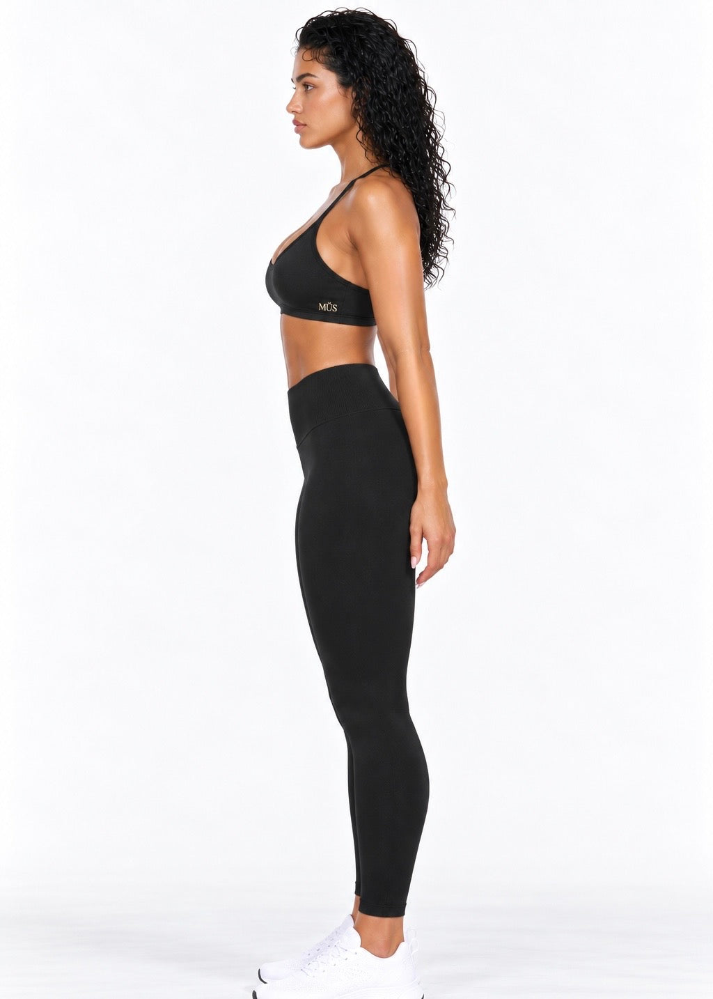 Leggings Form - Taille haute - Noir