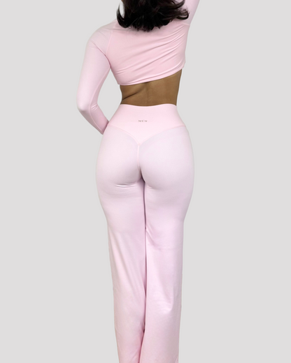 Comfy Form Pant  - Rose