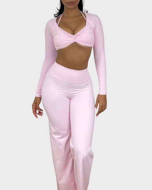 Comfy Form Pant - Rose