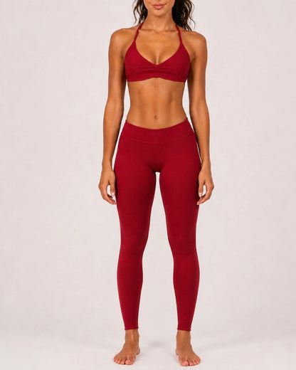 Form Leggings - Red