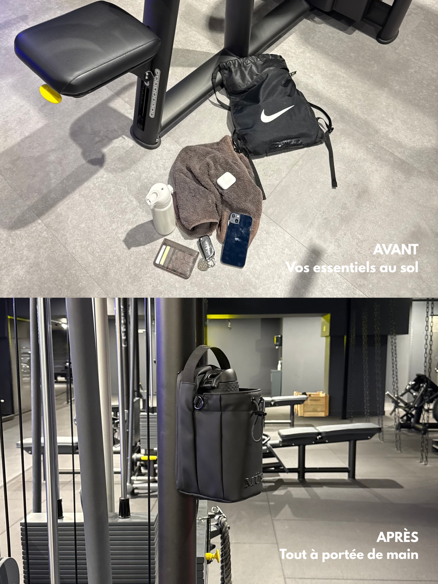 Sac Magnétique Ultra-Puissant MÜS - Noir