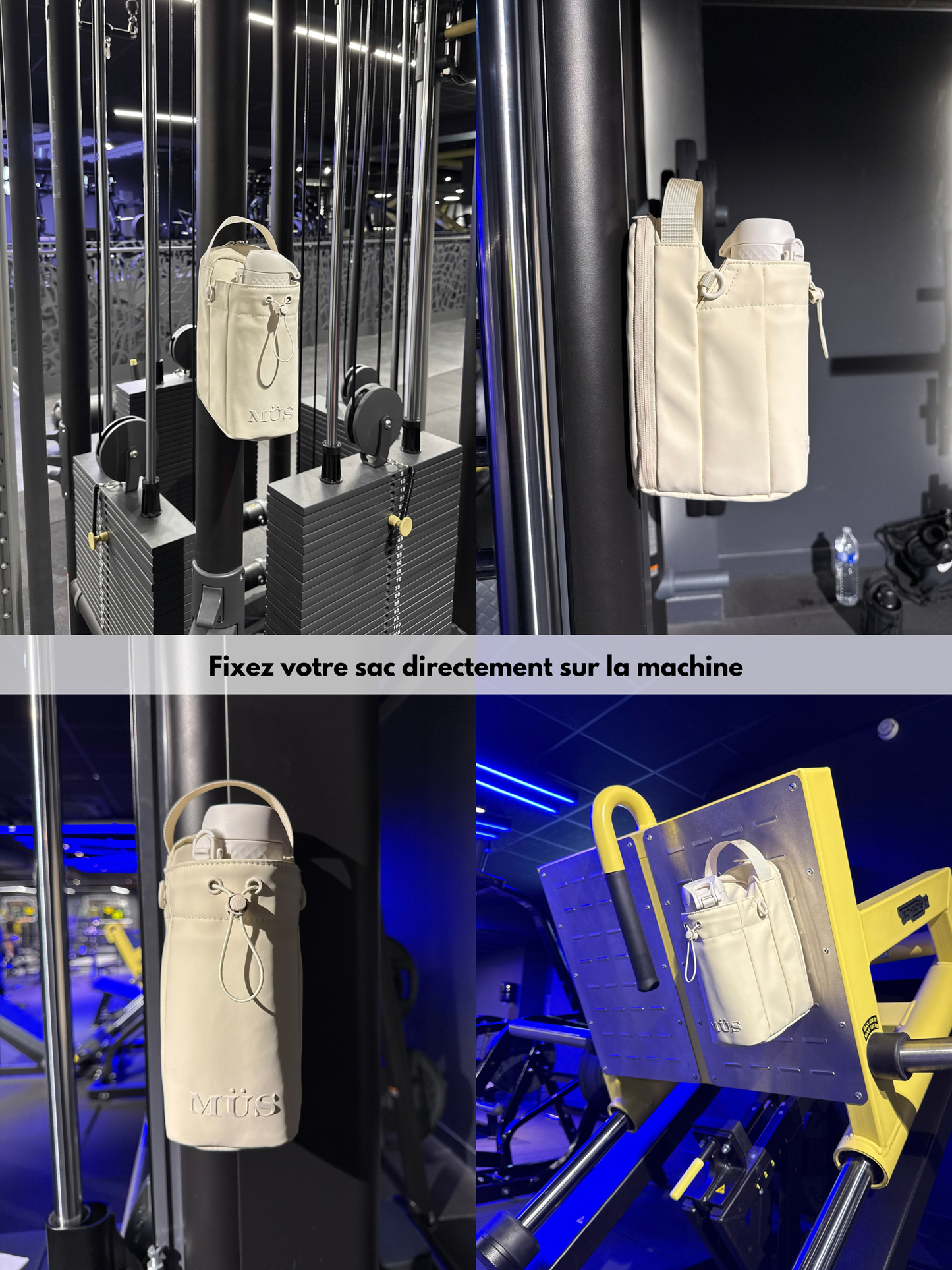 Sac Magnétique Ultra-Puissant MÜS - Beige