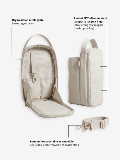 Sac Magnétique Ultra-Puissant MÜS - Beige