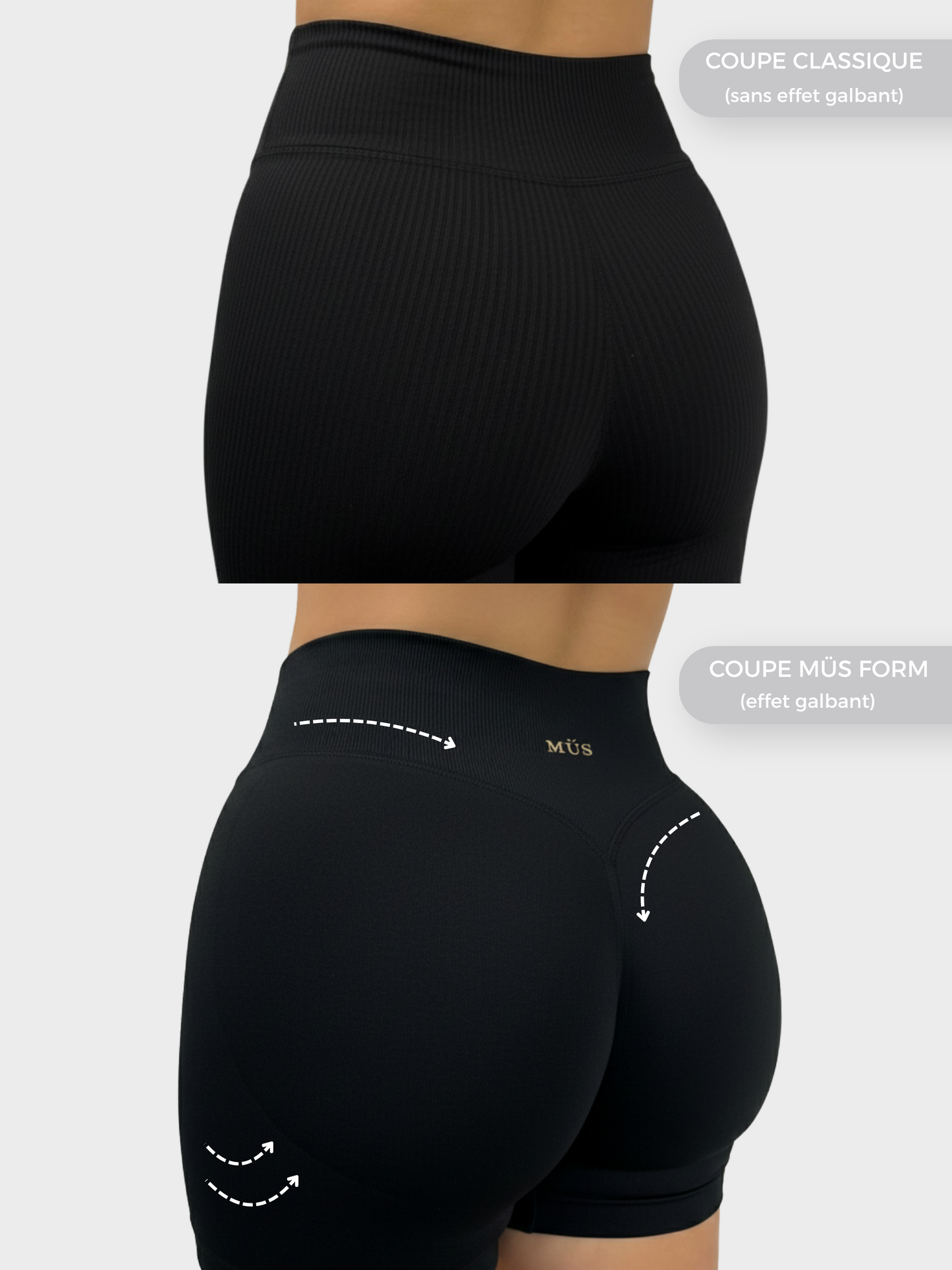Form Short - Noir