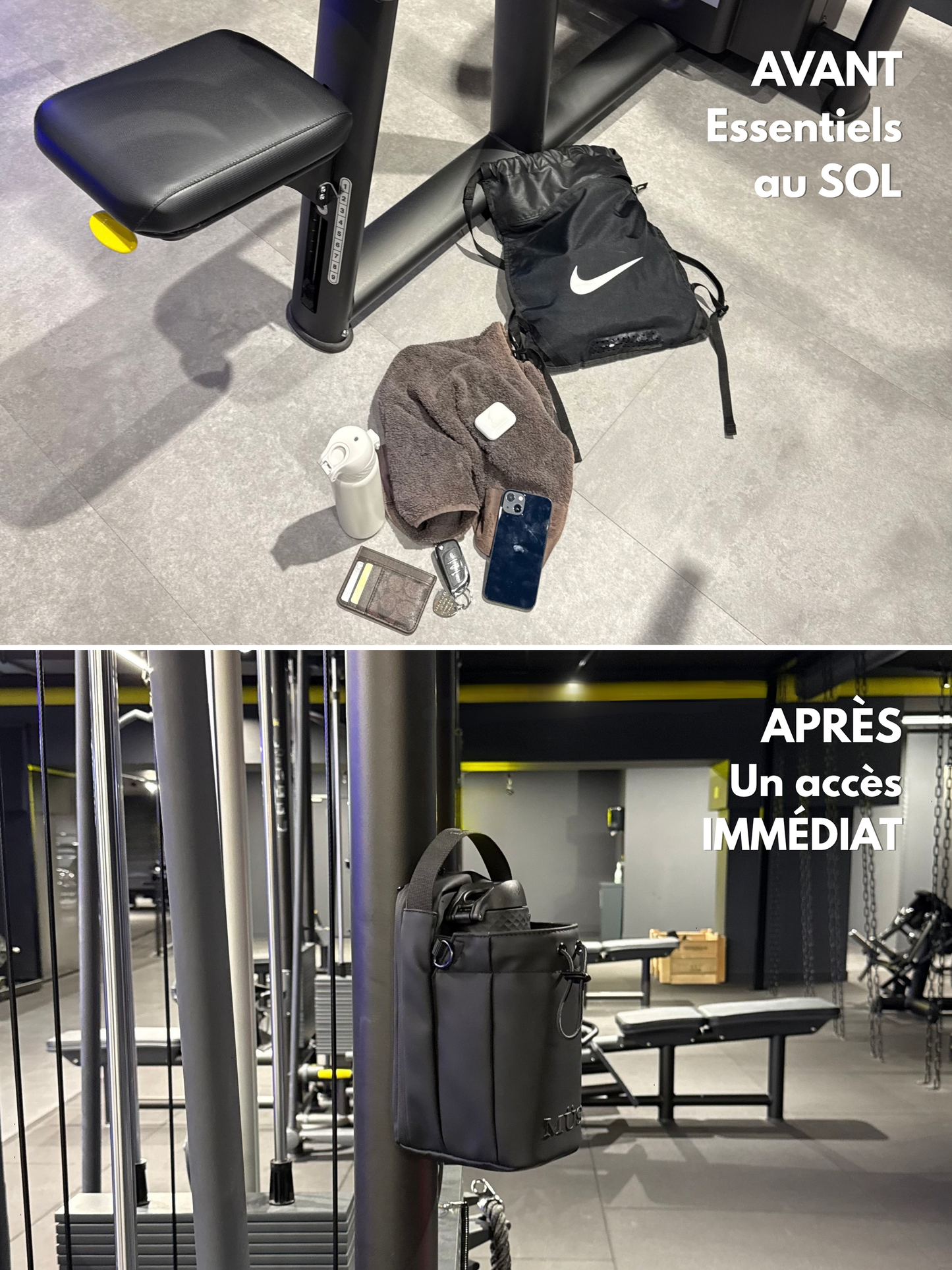 Sac Magnétique Ultra-Puissant MÜS - Noir