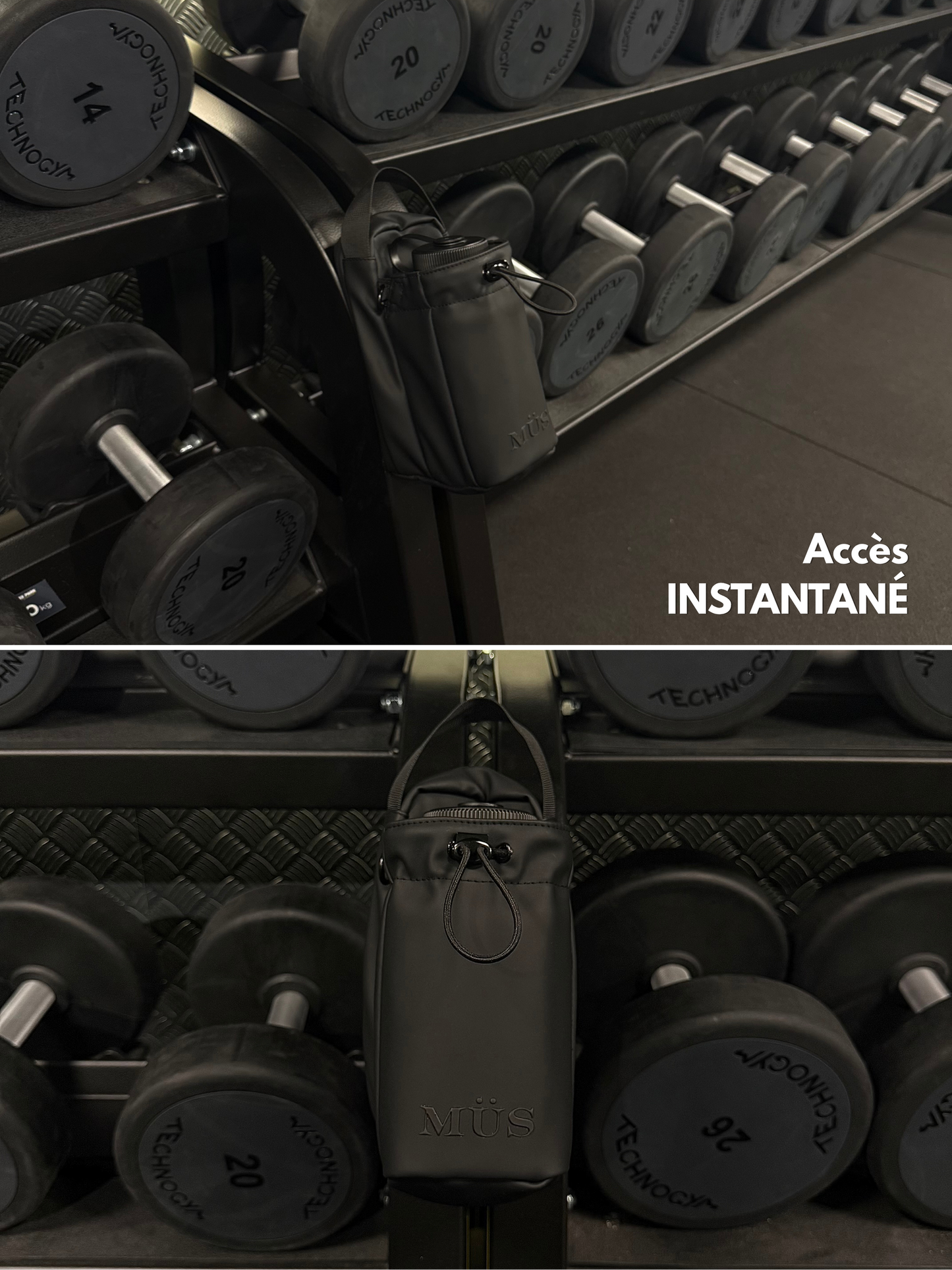 Sac Magnétique Ultra-Puissant MÜS - Noir